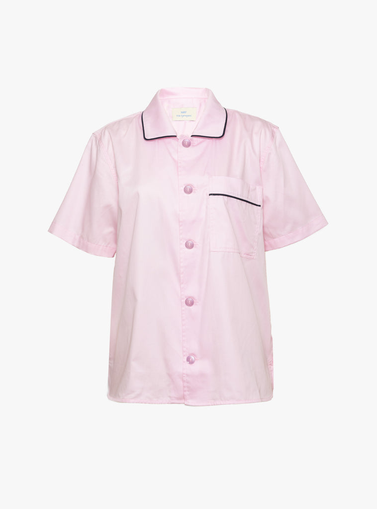 The Outline Pyjama Top in Soft Pink from HAY at Couverture & The Garbstore
Front 