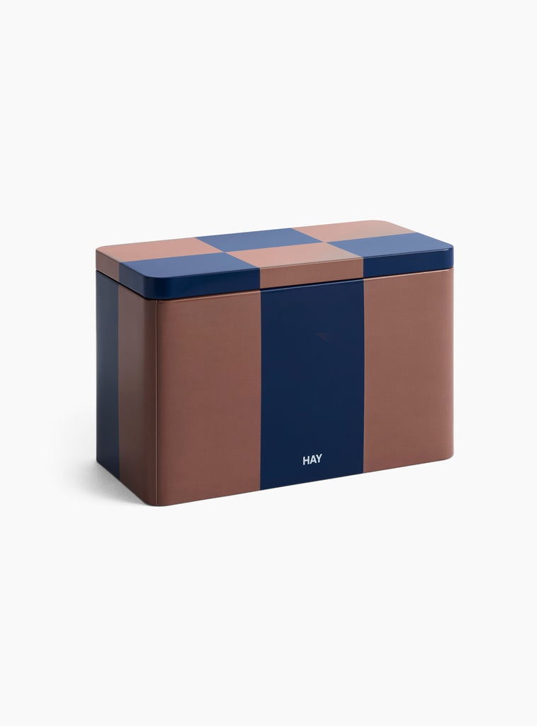 Tin Container M Brown/Blue from Hay at Couverture & The Garbstore
Front 