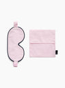 Outline Sleep Mask Soft Pink from Couverture  The Garbstore pouch