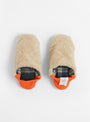 Shaggy Tartan Quilted Boa Orange slippers from Merippa at Couverture & The Garbstore
Top