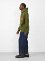 The Favourite Hoodie in Green from TDR at Couverture & The Garbstore Model Side