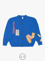 x Hikaru Noguchi Merino Cardigan Royal rom TDR at Couverture & The Garbstore L1 