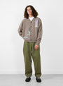 x Hikaru Noguchi Merino Cardigan Earth from TDR at Couverture & The Garbstore
model front 