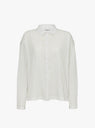 Marianne Long Sleeve Shirt Natural Stripe by YMC at Couverture & The Garbstore Ghost
