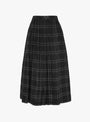 Rosetta Skirt Navy Black and Grey by YMC at Couverture & The Garbstore Ghost