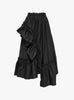 Draped Black Skirt by YMC at Couverture & The Garbstore
front 