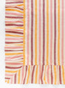 Candy Stripe Tablecloth Claret