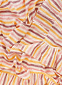 Candy Stripe Tablecloth Claret