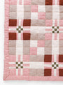 The Ffion Quilt in Peony from Projektityyny at Couverture & The Garbstore
detail 