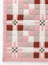 The Ffion Quilt in Peony from Projektityyny at Couverture & The Garbstore
detail 