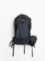  Ballistic 2 Pocket Day Pack in Black from AS2OV from Couverture & The Garbstore
front with extra pouch 