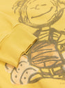x Peanuts Pig Pen Friends Sweatshirt Mustard from Vintage Heavy at Couverture & The Garbstore detail 