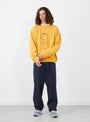 x Peanuts Franklin Sweatshirt Mustard from Vintage Heavy at Couverture & The Garbstore
model front 