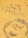 x Peanuts Franklin Sweatshirt Mustard from Vintage Heavy at Couverture & The Garbstore detail 