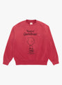 x Peanuts Good Ol Charlie Brown Sweatshirt Burgundy from Vintage Heavy at Couverture & The Garbstore
Front