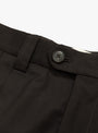 Classic Trousers Coffee Twill Wool from mfpen at Couverture & The Garbstore button 