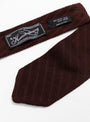 Formal Tie Brown Knitted Stripe from mfpen at Couverture & The Garbstore
detail 