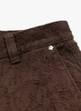 Punch Out Jeans Dark Brown from mfpen at Couverture & The Garbstore
detail 