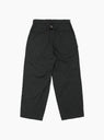 Wool Gabardine Pleat Pants in Charcoal from nanamica at Couverture & The Garbstore
back