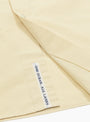  Regular Collar Wind Shirt in Cream Yellow from nanamica at Couverture & The Garbstore 
detail 