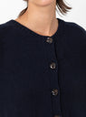 Virginia Knit Cardigan Navy from Soeur at Couverture & The Garbstore
model detail 