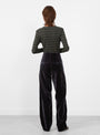 Celestin Velvet Trousers Anthracite from Soeur at Couverture & The Garbstore
model back