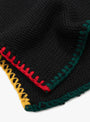 The Blanket Stitch Scarf in Honeycomb from YMC at Couverture & The Garbstore
detail