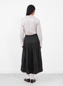 Leaf Skirt Black by Skall Studio from Couverture & The Garbstore Model back