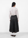 Leaf Skirt Black by Skall Studio from Couverture & The Garbstore Model back