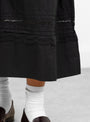 Leaf Skirt Black by Skall Studio from Couverture & The Garbstore Model detail 
