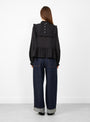 Jardin Blouse Black from Skall Studio at Couverture & The Garbstore
model back