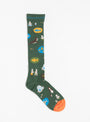  Boreal Knee High Socks in Inuit Forest from Bonne Maison at Couverture & The Garbstore
Front 