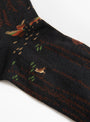 La Cueullette Knee High Socks in Fake Black Night from Bonne Maison at Couverture & The Garbstore
detail 