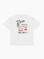 Power Tools Logo T-Shirt White at Couverture & The Garbstore back