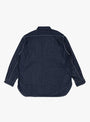 8oz Work Shirt One Wash Denim by Beams Plus at Couverture & The Garbstore Back