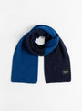 Laser Attack Scarf Navy from Howlin' at Couverture & The Garbstore
front 