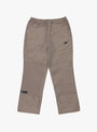 The Check Track Pants Beige and Black from Umbro by Slam Jam at Couverture & The Garbstore
front 