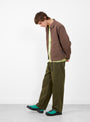 Gramicci Straight Fit Pants Pine from Gramicci at Couverture & The Garbstore Model Side