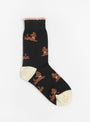 Gus On The Go Crew Socks Black from Hansel From Basel at Couverture & The Garbstore
front 