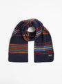 College Fun Scarf Navy from Howlin' at Couverture & The Garbstore
front 