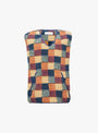 The Jacquard Boa Pullover Vest in Multi from Beams Boy at Couverture & The Garbstore
front 