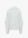Kenza Shirt in White from Bellerose at Couverture & The Garbstore
Front