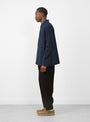 YMO Jacket Navy from YMC at Couverture & The Garbstore Model Side