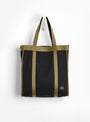 Stand Tote Bag (L) Black Denim by Porter Yoshida & Co. at Couverture & The Garbstore Main