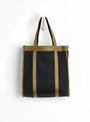 Stand Tote Bag (L) Black Denim by Porter Yoshida & Co. at Couverture & The Garbstore Back