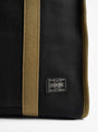 Stand Tote Bag (L) Black Denim by Porter Yoshida & Co. at Couverture & The Garbstore Logo