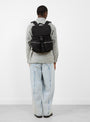 Willow Rucksack Black by Porter Yoshida & Co. at Couverture & The Garbstore model 