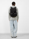 Willow Rucksack Black by Porter Yoshida & Co. at Couverture & The Garbstore model 