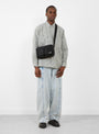 Force Shoulder Bag S Black by Porter Yoshida & Co. at Couverture & The Garbstore Model 