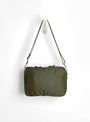 Force Shoulder Bag S Olive Drab by Porter Yoshida & Co. at Couverture & The Garbstore model back